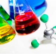 Colorful liquids and molecular model