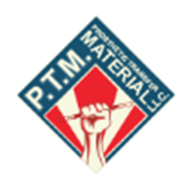 Logo featuring raised fist and text