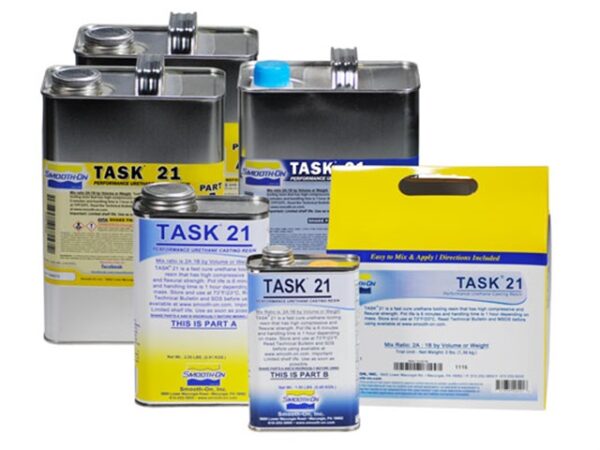 Various containers of TASK 21 product