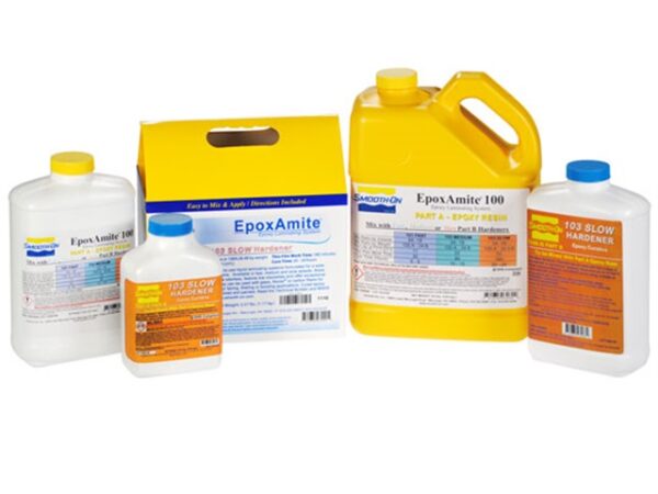 Various EpoxAmite resin and hardeners
