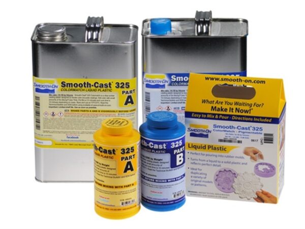 Smooth-Cast 325 liquid plastic components
