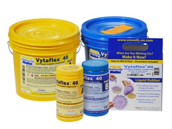 Various containers of Vytaflex 40