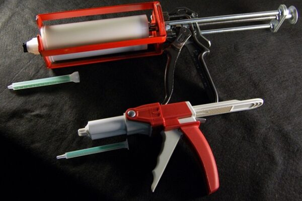 Various dispensing tools and syringes